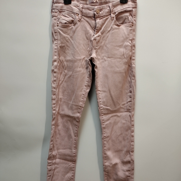 Mother The‎ Looker Pop dye muted mauve jeans Stretch Skinny Jeans 27 - Picture 4 of 6